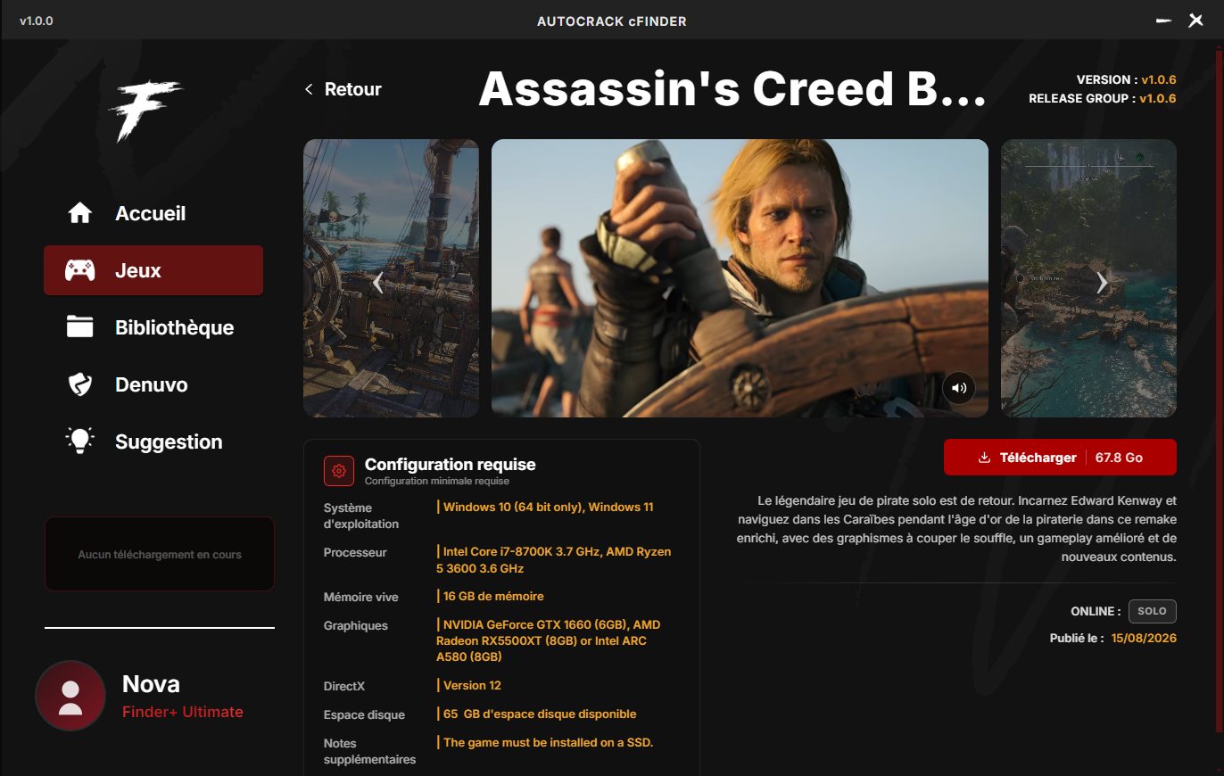 Fiche d'un jeu