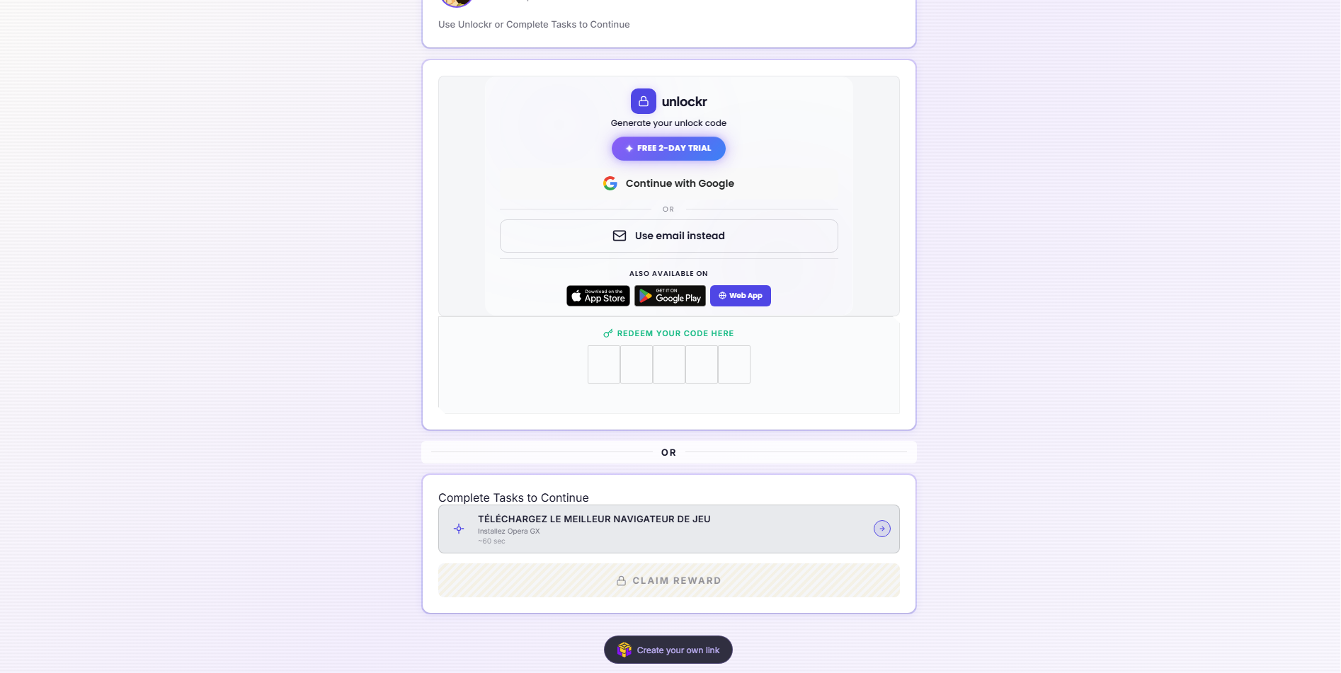 Page Lootlabs